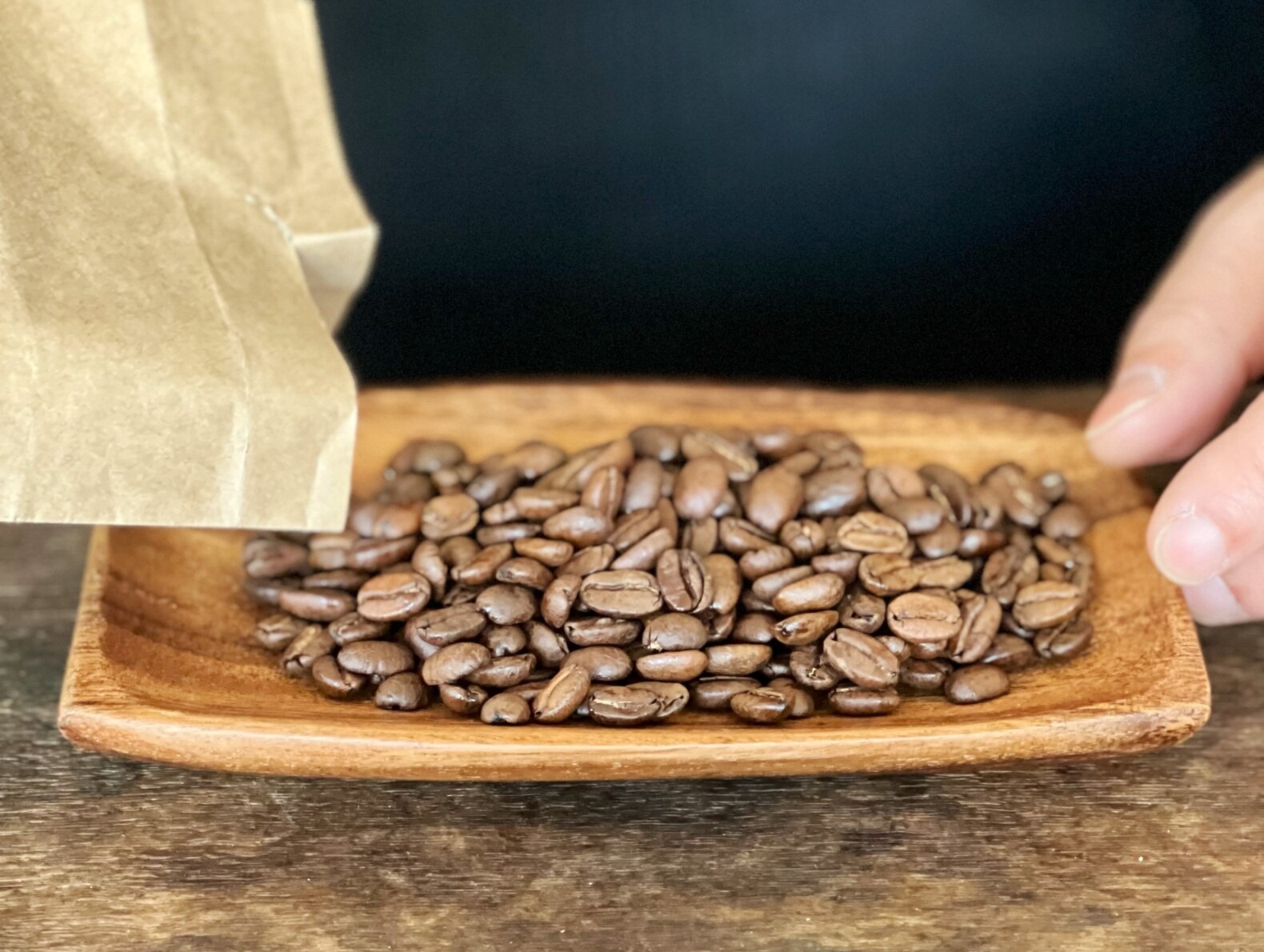 珈琲専科「KUMAROMA」のコーヒー豆の画像