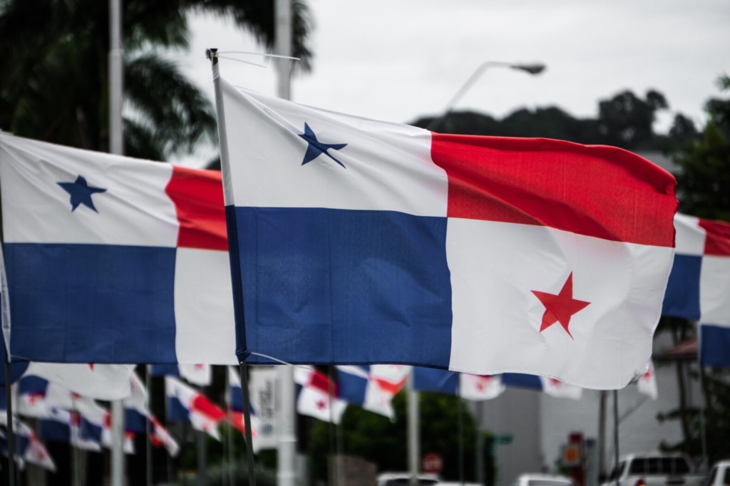 パナマの国旗の画像